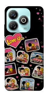 Чохол на ZTE Blade A75 4G Love is ver.3 фото 1 з 1