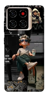 Чехол на ZTE Blade A56 WHAT they think фото 1 из 1