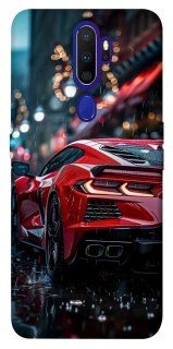 Чехол на Oppo A5 (2020) / Oppo A9 (2020) Red sports car фото 1 из 1