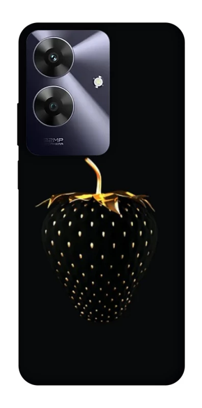 Чехол на Realme Note 60 Черная клубника фото 1 из 1