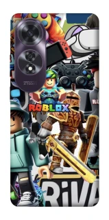 Чохол на Oppo A60 Roblox collage ver.1 фото 1 з 1