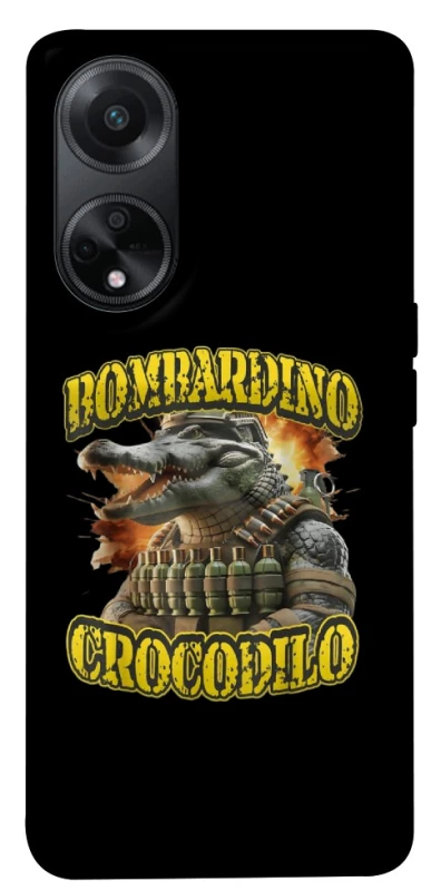 Чохол на Oppo A58 4G Bombardino Crocodilo фото 1 з 1