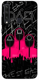 Чохол на Huawei Y6p squid game v4 фото 1 з 1