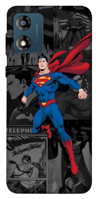 Чохол на Motorola Moto E13 superman comics фото 1 з 1