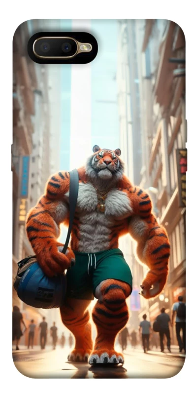Чохол на OPPO A5 / A3S / AX5 / R15-NEO Тигр фото 1 з 1