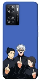 Чехол на Oppo A57s jujutsu kaisen v3 фото 1 из 1