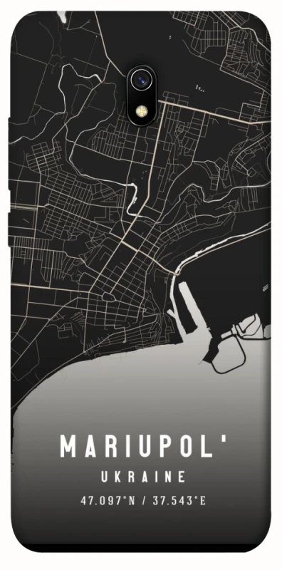 Чехол на Xiaomi Redmi 8a Mariupol map фото 1 из 1