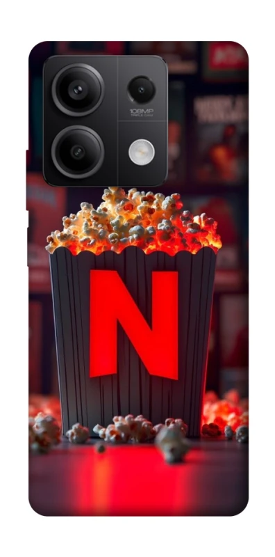 Чехол на Xiaomi Redmi Note 13 5G Netflix and popcorn фото 1 из 1