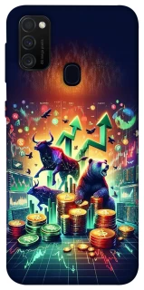 Чехол на Samsung Galaxy M30s / M21 Crypto market фото 1 из 1