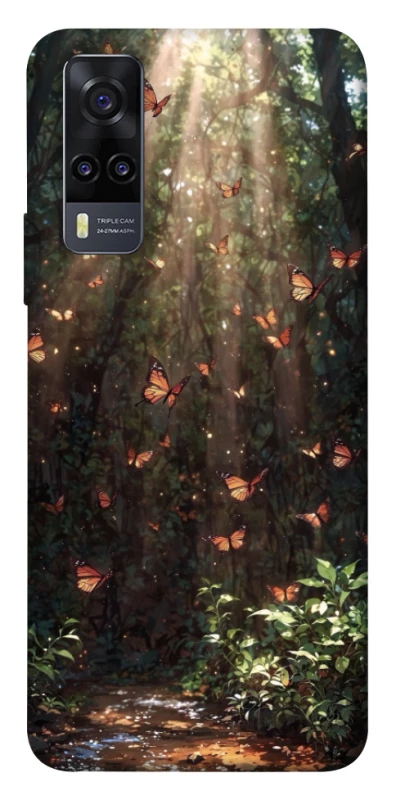 Чохол на Vivo Y31 butterfly фото 1 з 1