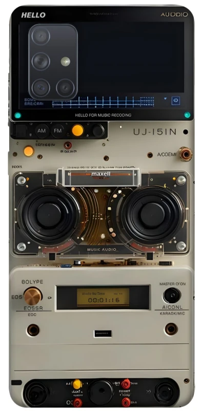 Чохол на Samsung Galaxy A71 Audio panel фото 1 з 1