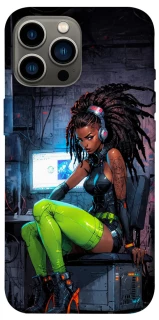 Чехол на Apple iPhone 13 Pro Max (6.7") Cyber girl фото 1 из 1