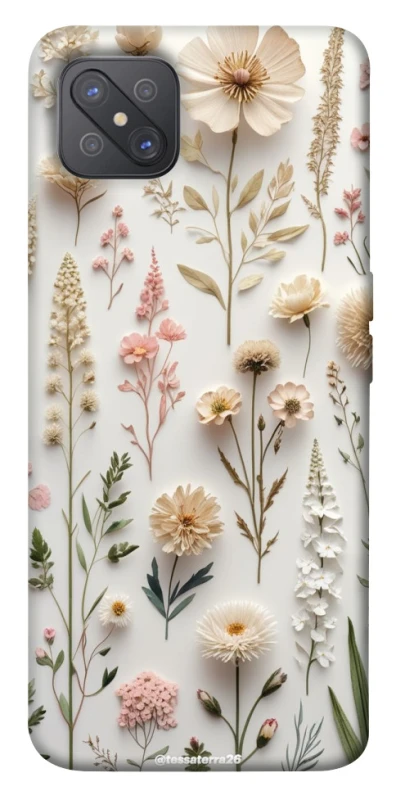 Чохол на Oppo A92s Floral design ver.1 фото 1 з 1