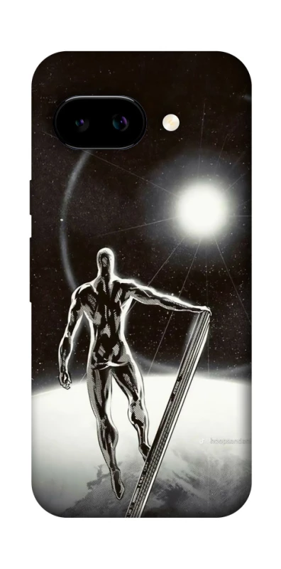 Чохол на Google Pixel 9a Срібний серфер фото 1 з 1