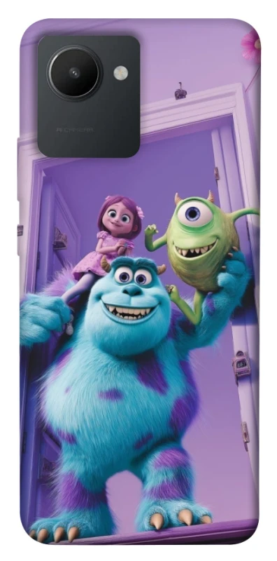 Чехол на Realme C30s Monsters friends фото 1 из 1