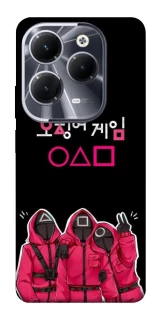 Чехол на Infinix Hot 40 squid game v5 фото 1 из 1