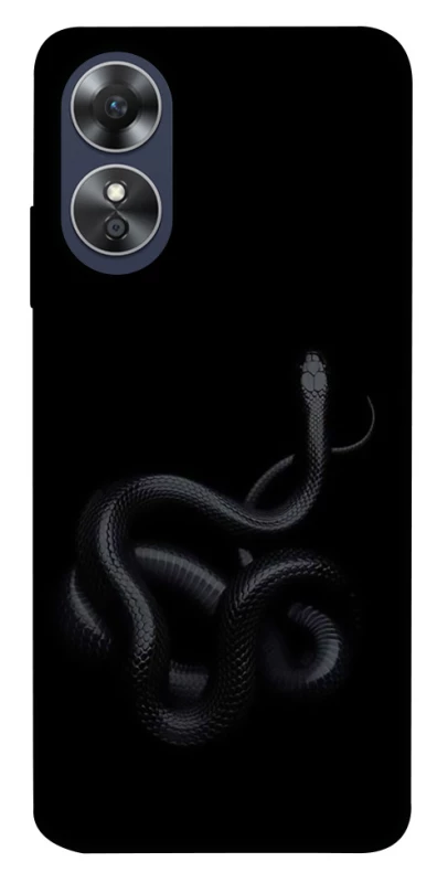 Чехол на Oppo A17 Black snake фото 1 из 1