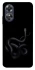 Чехол на Oppo A17 Black snake фото 1 из 1