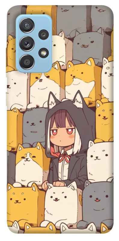 Чохол на Samsung Galaxy A52 4G / A52 5G Like a cat фото 1 з 1