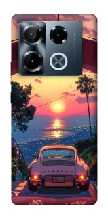 Чехол на Infinix Note 40 Pro 4G Porsche at sunset фото 1 из 1