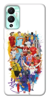 Чохол на Infinix Hot 12 Play Football Abstract v2 фото 1 з 1