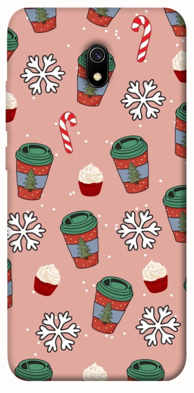 Чехол на Xiaomi Redmi 8a Новогодний v38 фото 1 из 1