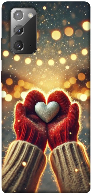 Чохол на Samsung Galaxy Note 20 Heart in hand фото 1 з 1