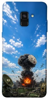 Чехол на Samsung A530 Galaxy A8 (2018) Moscow never sleeps ver.6 фото 1 из 1