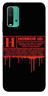 Чохол на Xiaomi Redmi Note 9 4G / Redmi 9 Power Horror Halloween фото 1 з 1