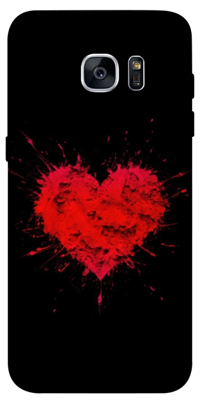 Чохол на Samsung G935F Galaxy S7 Edge Splash heart фото 1 з 1