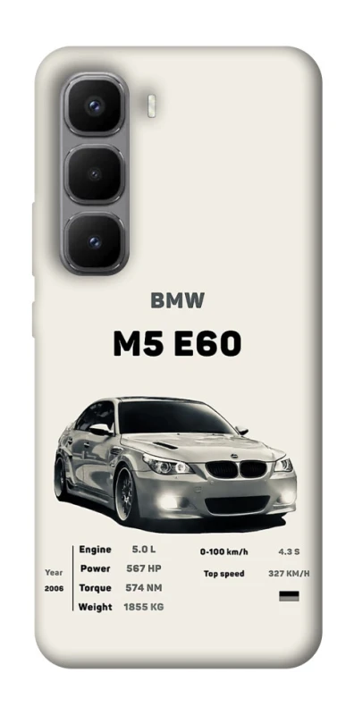 Чехол на Infinix Hot 60 Pro+ BMW M5 E60 фото 1 из 1