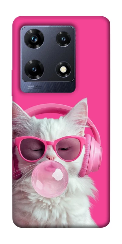 Чохол на Infinix Note 30 Pro Pink kitty фото 1 з 1