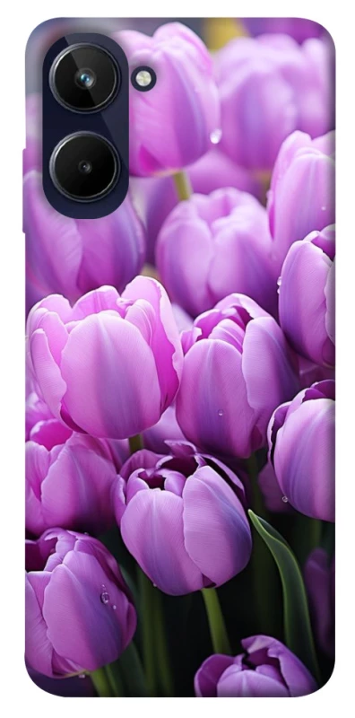 Чохол на Realme 10 4G Фіолетові тюльпани фото 1 з 1
