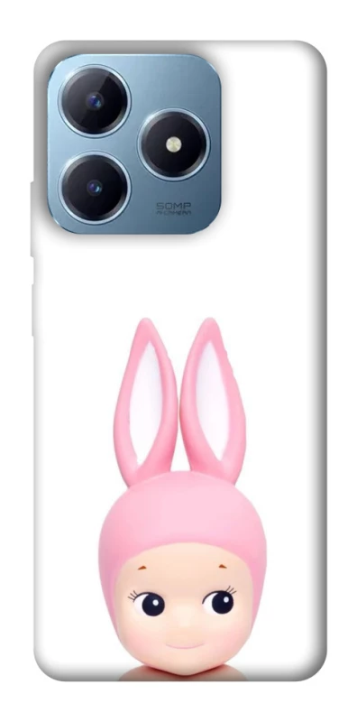 Чохол на Realme C63 Minimal Bunny Peek фото 1 з 1