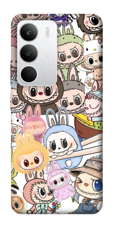 Чохол на Realme C71 All Labubus фото 1 з 1