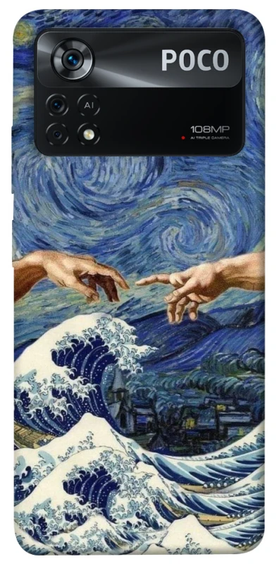 Чохол на Xiaomi Poco X4 Pro 5G Art collage ver.7 фото 1 з 1