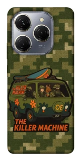 Чохол на TECNO Spark 20 Pro Funny machine фото 1 з 1