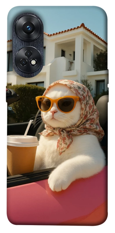 Чохол на Oppo Reno 8T 4G Stylish Cat Cruise фото 1 з 1