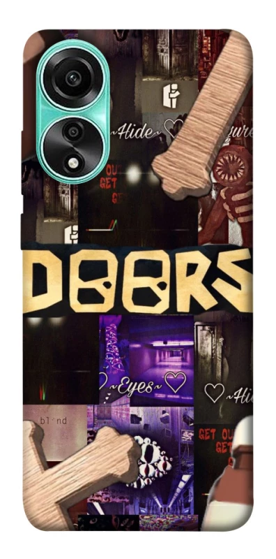 Чехол на Oppo A78 4G Roblox doors dark mode фото 1 из 1