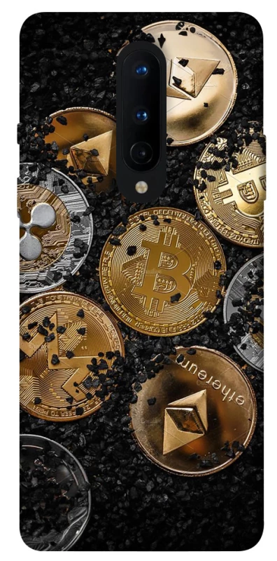 Чохол на OnePlus 8 Many coins v2 фото 1 з 1