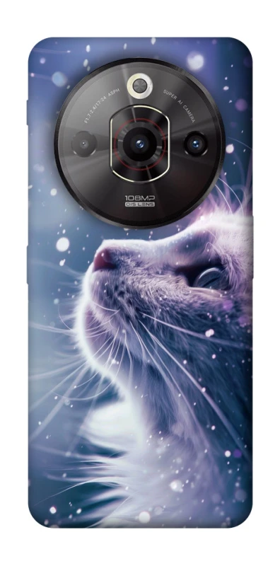 Чехол на ZTE Nubia Focus Pro Snow cat фото 1 из 1