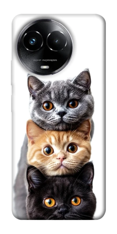 Чохол на Realme C67 4G Гарні котики фото 1 з 1