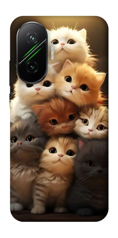 Чохол на Xiaomi Poco F7 Чохол Kittie Love v2 фото 1 з 1