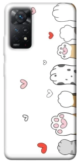 Чехол на Xiaomi Redmi Note 11 Pro 4G/5G Paws фото 1 из 1