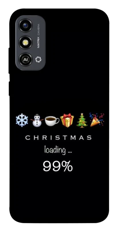 Чехол на ZTE Blade A53 Christmas Loading фото 1 из 1