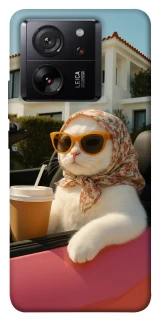 Чехол на Xiaomi 13T Pro Stylish Cat Cruise фото 1 Чехол на Xiaomi 13T Pro Stylish Cat Cruise фото 1 из 1
