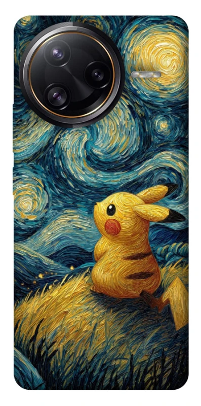 Чохол на Xiaomi Poco F7 Ultra Pikachu and Van Gogh фото 1 з 1