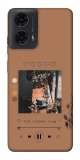 Чехол на Motorola Moto G24 Coffee player фото 1 из 1