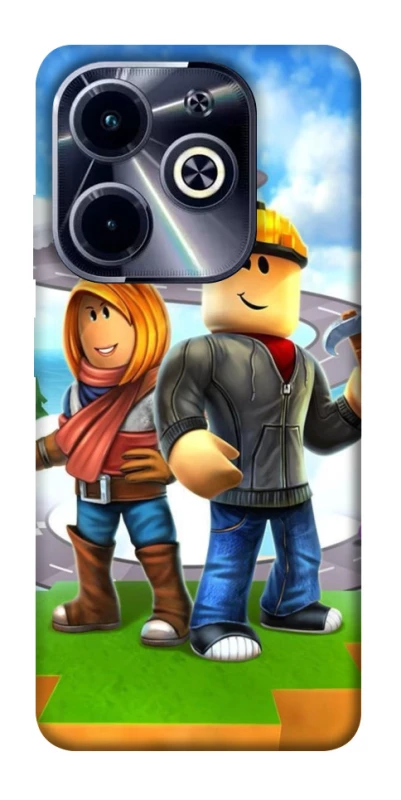 Чохол на Infinix Hot 40i Roblox Builder Adventure фото 1 з 1