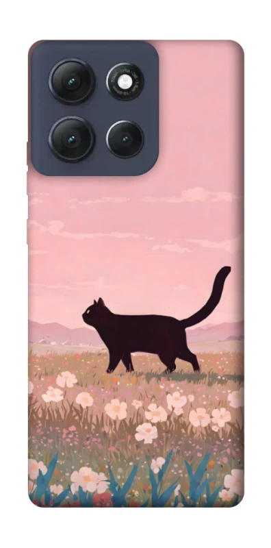 Чохол на Motorola Moto G86 Power cat on a field фото 1 з 1